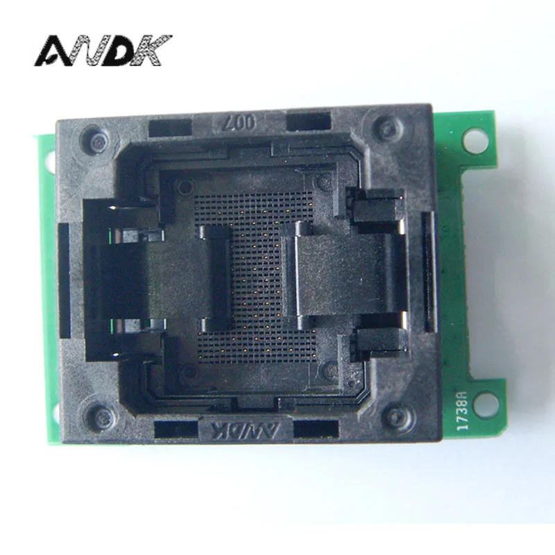 LGA60 к DIP48 Flash программатор адаптер с открытой верхней структурой IC тестовый разъем