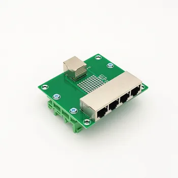 

RJ45 8P8C Jack 1way transfer 4 way Breakout Board, Terminal Block, Connector.
