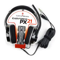 Turtlebeach PX21 Компьютерная гарнитура, игровые наушники с микрофоном физики 5,1 для PC ноутбук Тетрадь