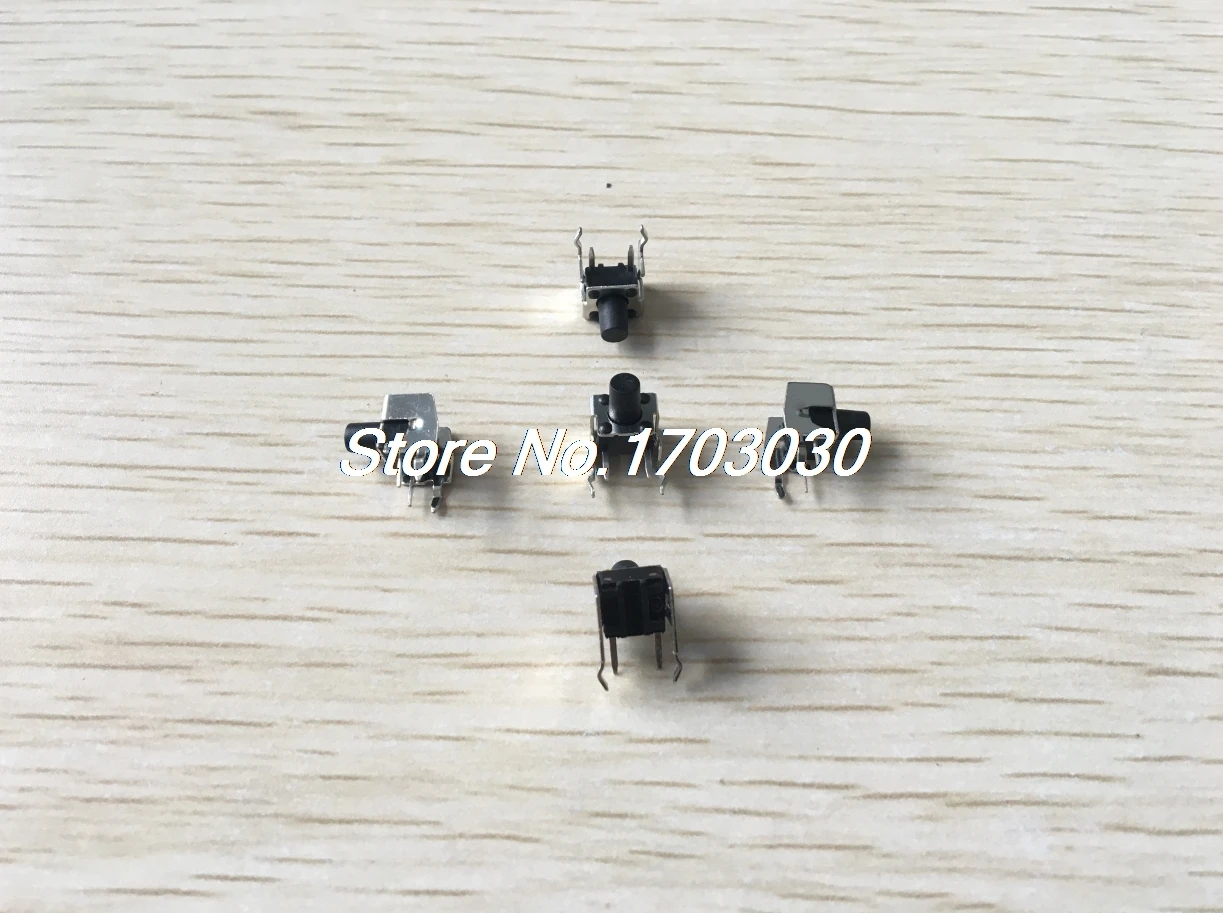 

60 Pcs Momentary Right Angle Tactile Tact Push Button Switch 6 x 6mm x 6.5mm