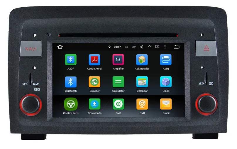 Автомобильный DVD плеер Android 8 0 GPS навигация для Fiat Idea / Lancia Musa с Naivgator Радио BT USB SD