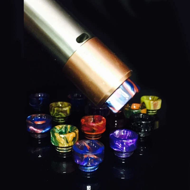 Дрип тип Nigel Goon из эпоксидной смолы подходит для Kennedy 24 528 TFV8 TFV12 Griffin Vape RDA RTA RDTA Tank 810