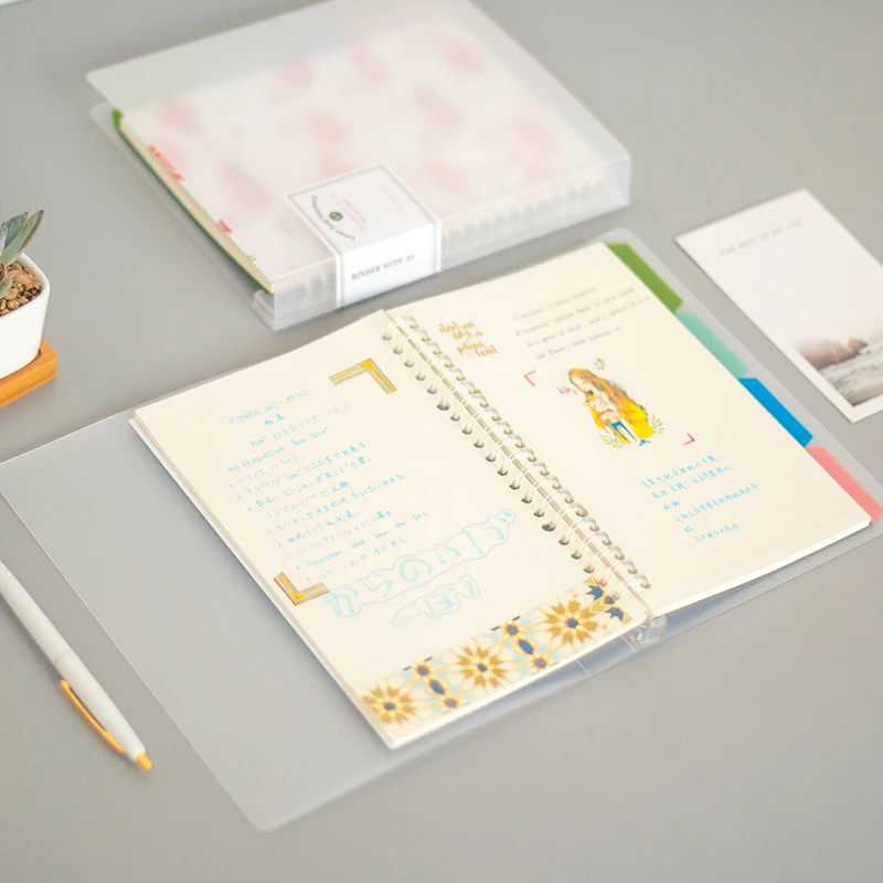 A4 B5 A5 Kawaii Spiral Notebook Forest Notepd Agenda Organizer Schedule Day Plan Notebook Journal Dairy