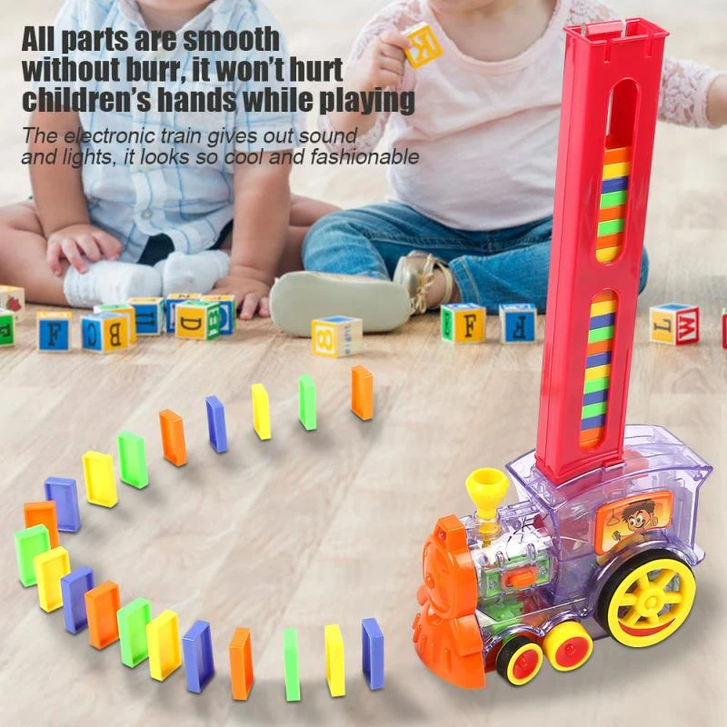 automatic train set for toddlers