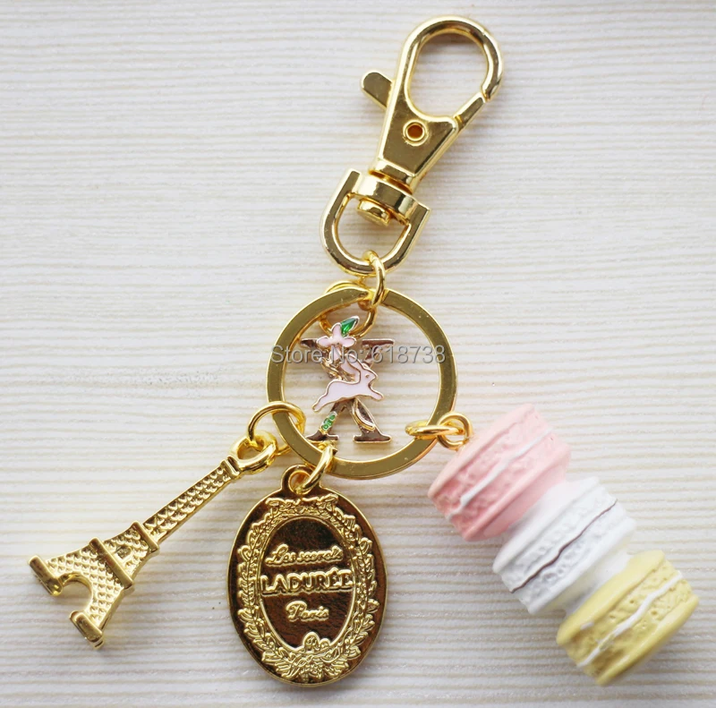 2015 New Macaroon keychain with X letter (2).jpg