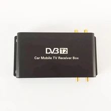 Krando цифровой автомобильный телевизор ТВ-приставка 1080 P DVB-T2 с 4 антенны H.265 автомобильный ТВ-приемник для Германии