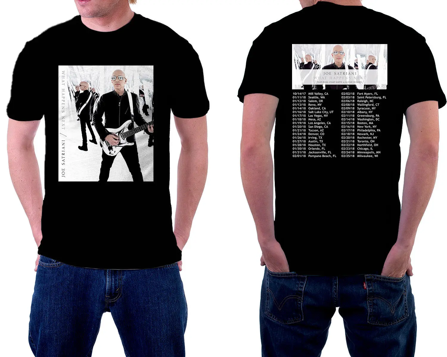 joe satriani tour shirt