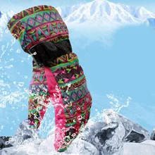 Зимние уличные спортивные сноубордические перчатки снегоходы мотоциклетные зимние перчатки ветрозащитные водонепроницаемые зимние перчатки унисекс