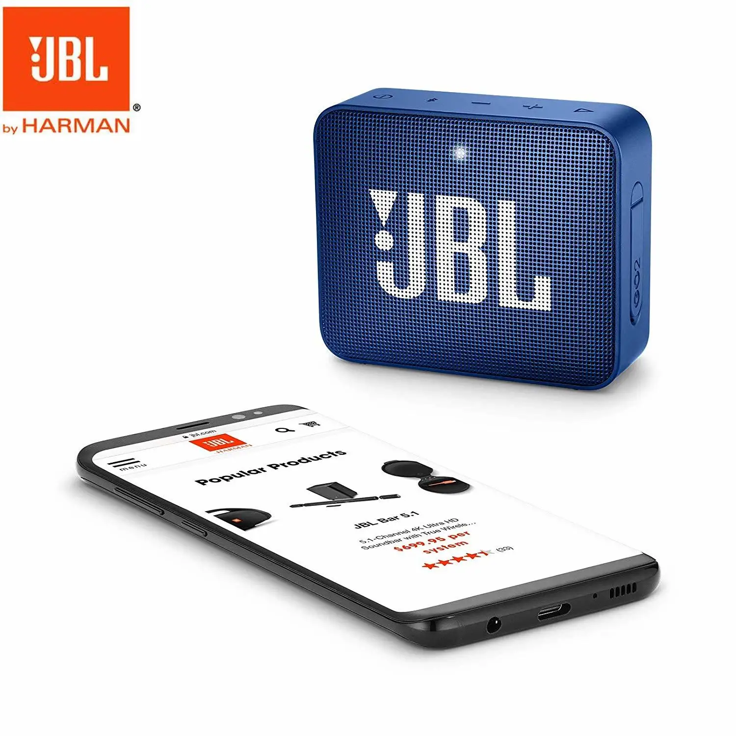 

JBL GO 2 Wireless Bluetooth Speaker Charge Battery with Mic IPX7 Waterproof Jbl Go Portable Enceinte Bluetooth Speaker Soundbar