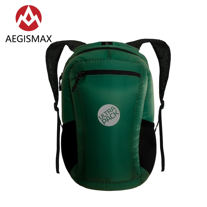 

AEGISMAX 18L Peacock Blue Unisex Foldable Ultra-Light Outdoor Camping Travel Mountaineering Cycling Running Waterproof Backpack