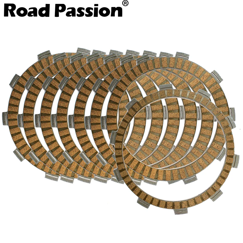 

Road Passion 8pcs Motorcycle Clutch Friction Plates Kit For SUZUKI GSR400 GSR600 2006-2010 GSR400A GSR 400 A 2007-20102007-10