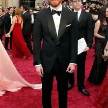 Индивидуальный заказ, на одной пуговице, черный смокинг для жениха лацканы с отворотом для шафера мужской мундир для свадьбы костюмы для выпускного(куртка+ брюки+ ремень+ галстук-бабочка