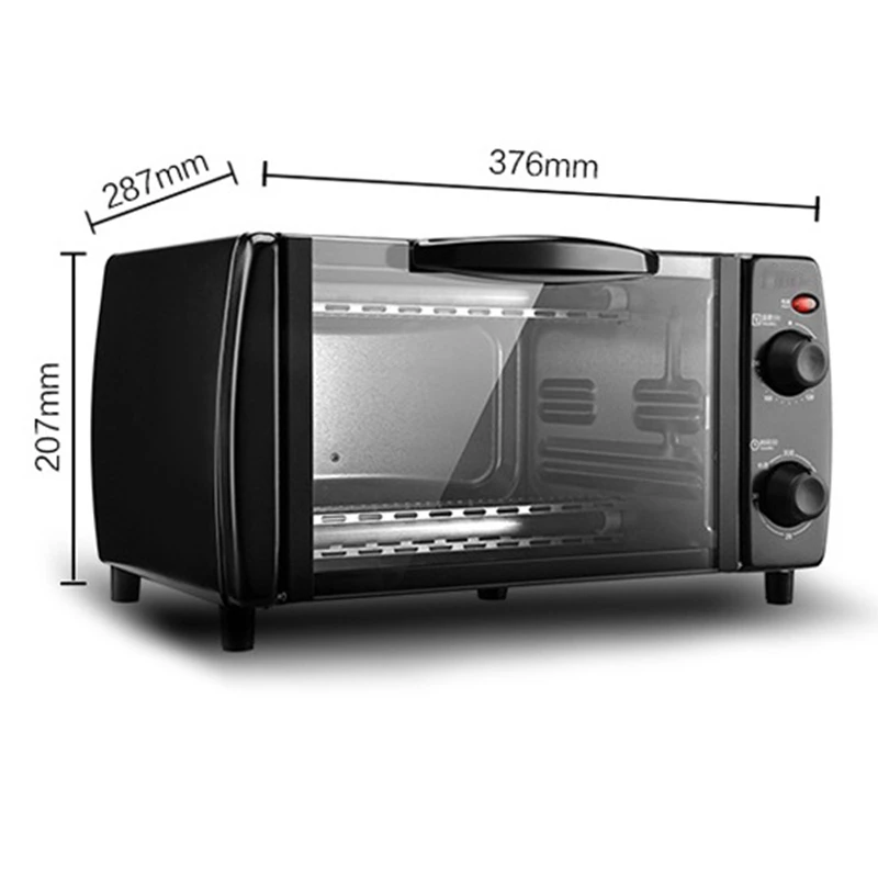 Dmwd 10l mini forno elétrico multifuncional forno