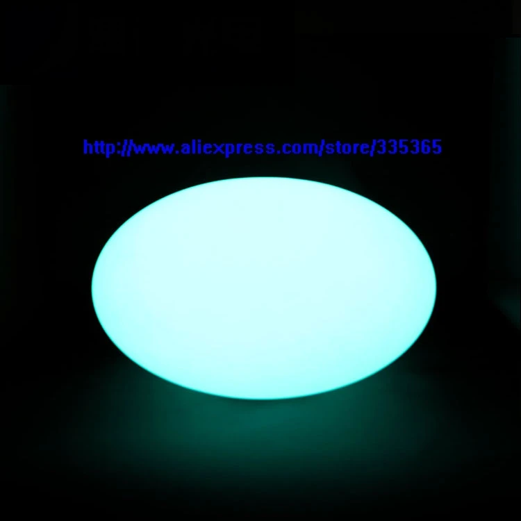 PE пластик эллипса 270X270X160 мм RGB аккумуляторная батарея плавающий светодиодный светильник для бассейна 1 Вт с пультом дистанционного управления и с зарядным устройством