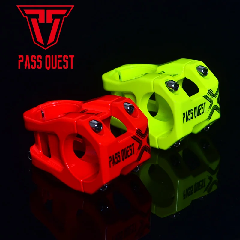 

PASS QUEST Bicycle Stem AM DH FR DJ TR Mountain DIRT JUMP TRAIL BIKE Short Stem Parts Of Bicycle 35mm