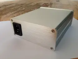 Mini алюминиевая труба усилитель для наушников DIY шасси коробка 114*50*229 мм