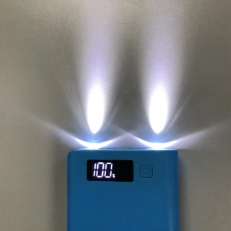5 в двойной USB 8x18650 Внешний аккумулятор внешний зарядное устройство DIY Чехол| |