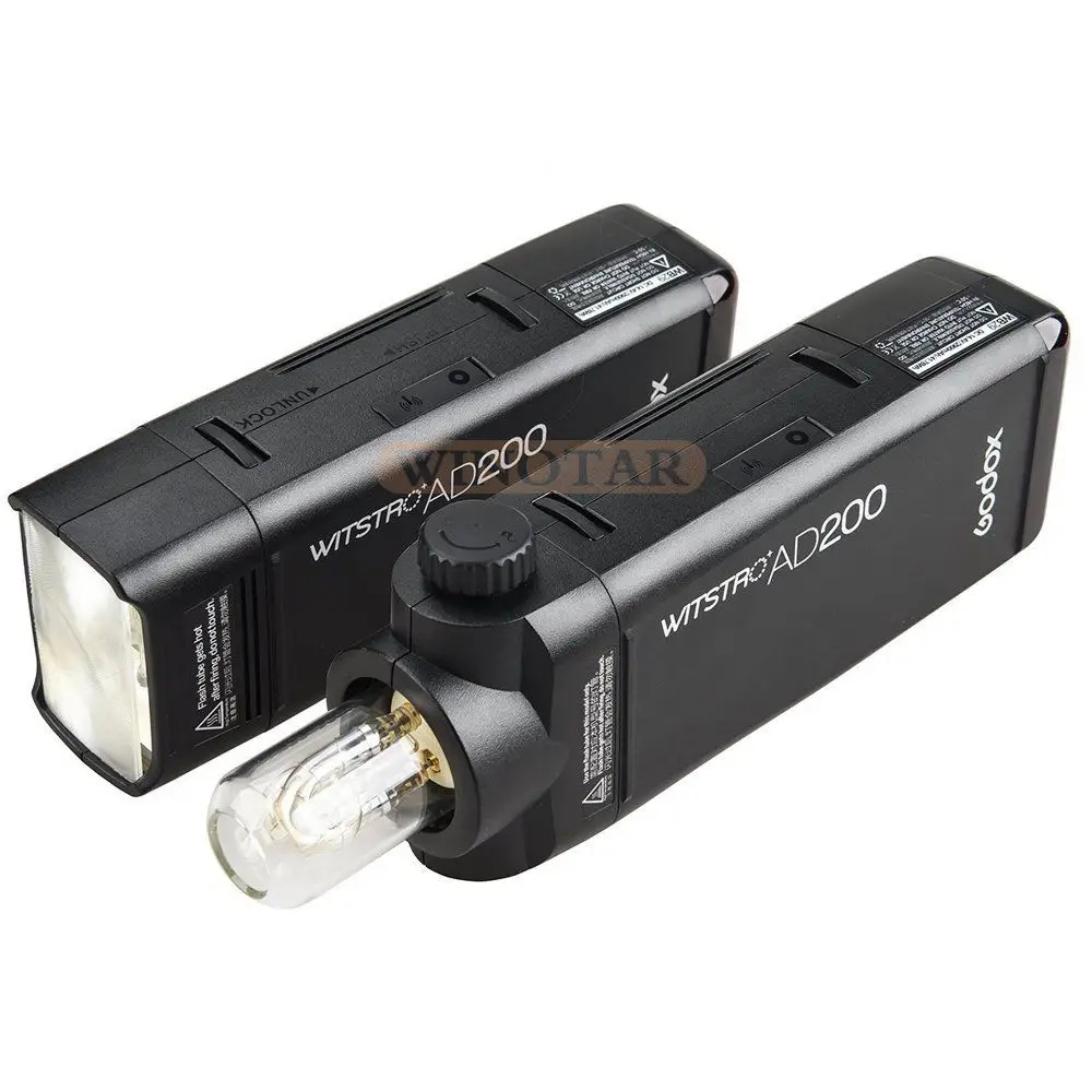 Godox AD200 200Ws TTL GN60 HSS Вспышка Встроенная 2 4G Беспроводная + Xpro C/N/F/S/O передатчик для