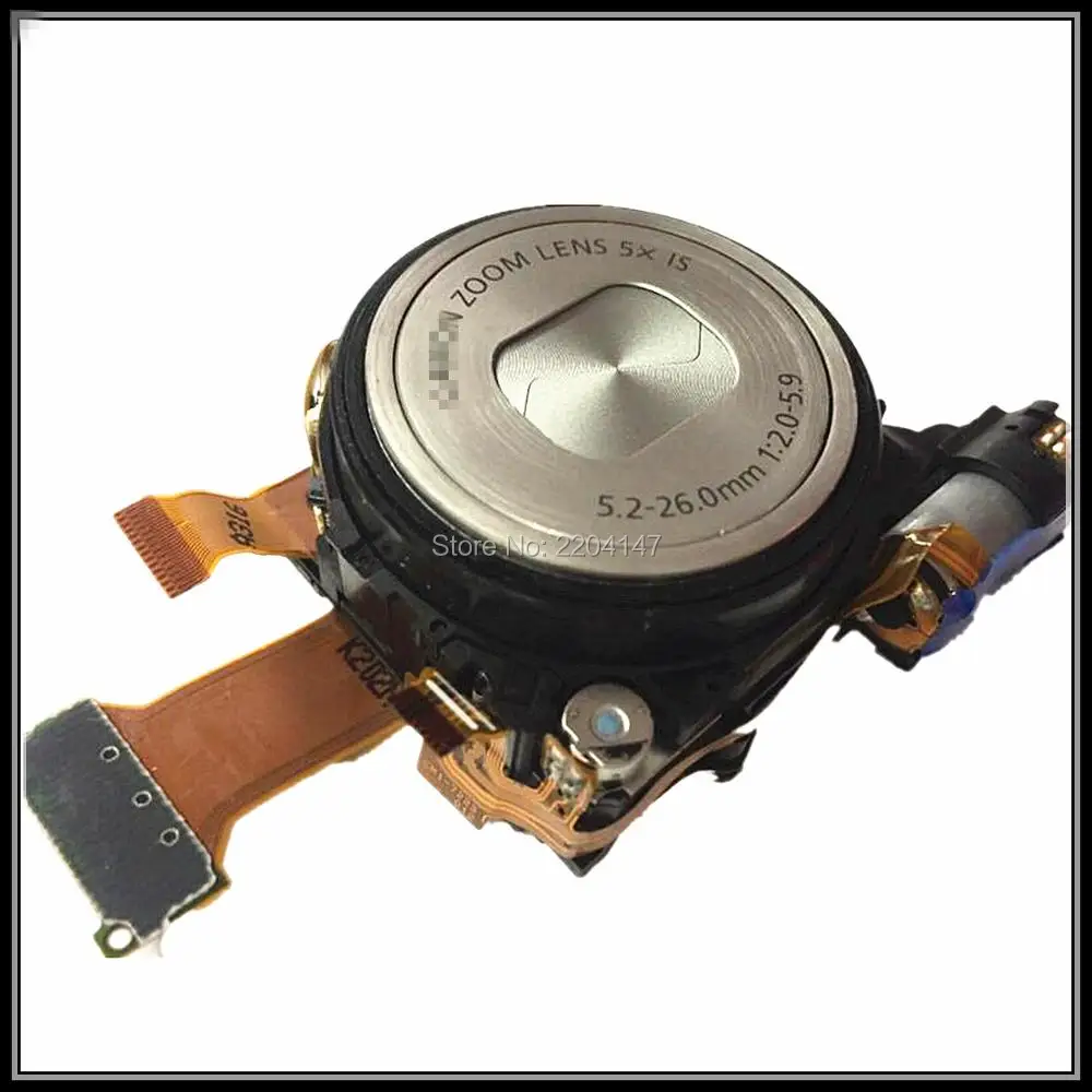 Genuine Digital Camera Accessories silver S100 zoom for canon S100 LENS S100V PC1675 lens with ccd free shipping