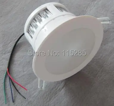 9w Rgb Led Ceiling Recessed Downlights External Driver Auto