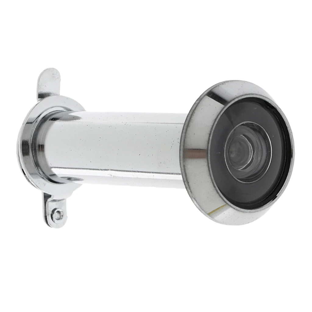 Adjustable 200° Wide Angle Peephole Door Viewer Peep Sight Hole Home Securi