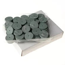 100 шт./пакет твердый резиновый полирующими колесами боры Отбеливание зубов Гигиена полости рта силиконовые полировальные машины