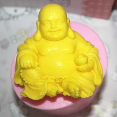 Moule A Gateau Bouddha Souriant En Forme De Maitreya En Argile Polymere Savon Fait Main Fm C270 1 Pieces Aliexpress