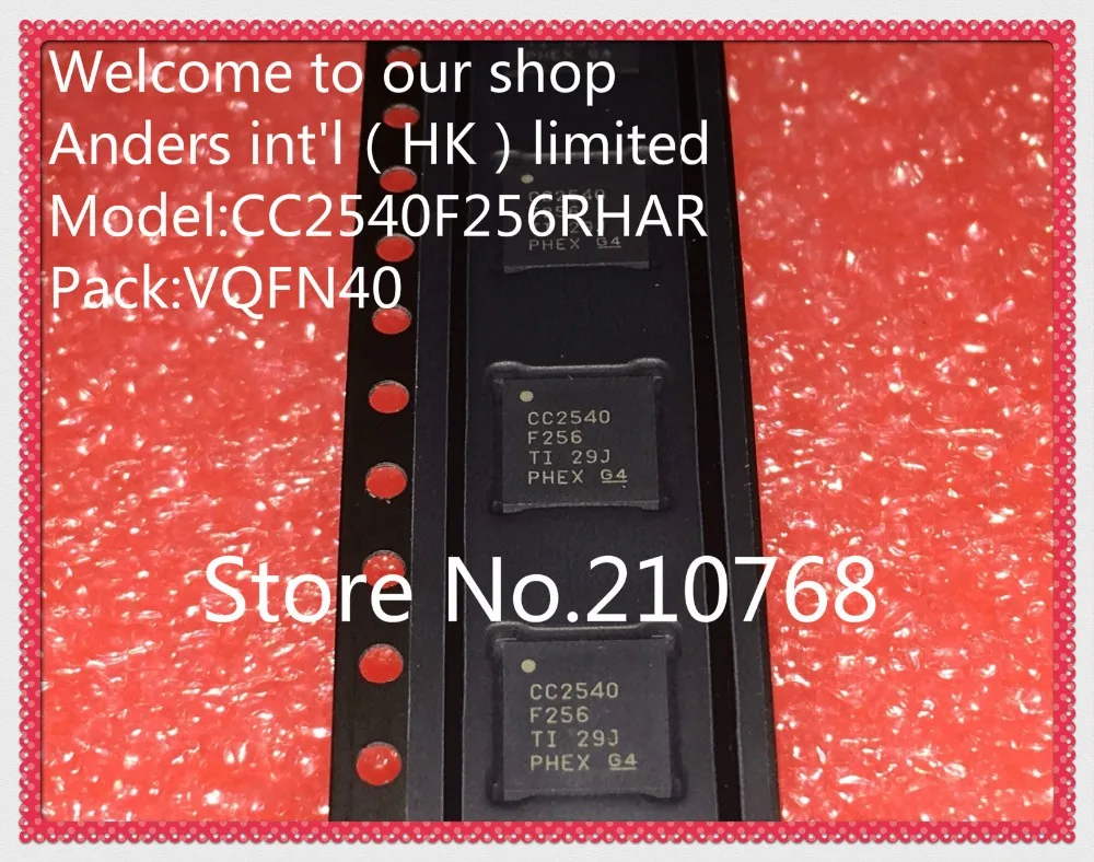 50 шт./лот CC2540F256RHAT CC2540F256RHAR CC2540F256RHA CC2540F256 CC2540 VQFN40 | Электронные компоненты и