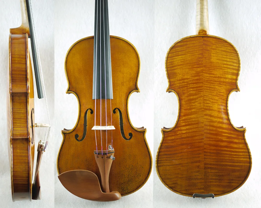 "Harrison" 1693 Скрипки, мастер-модель, Топ ручной нефти Лаки, No.1067. под старину Скрипки, большой установки