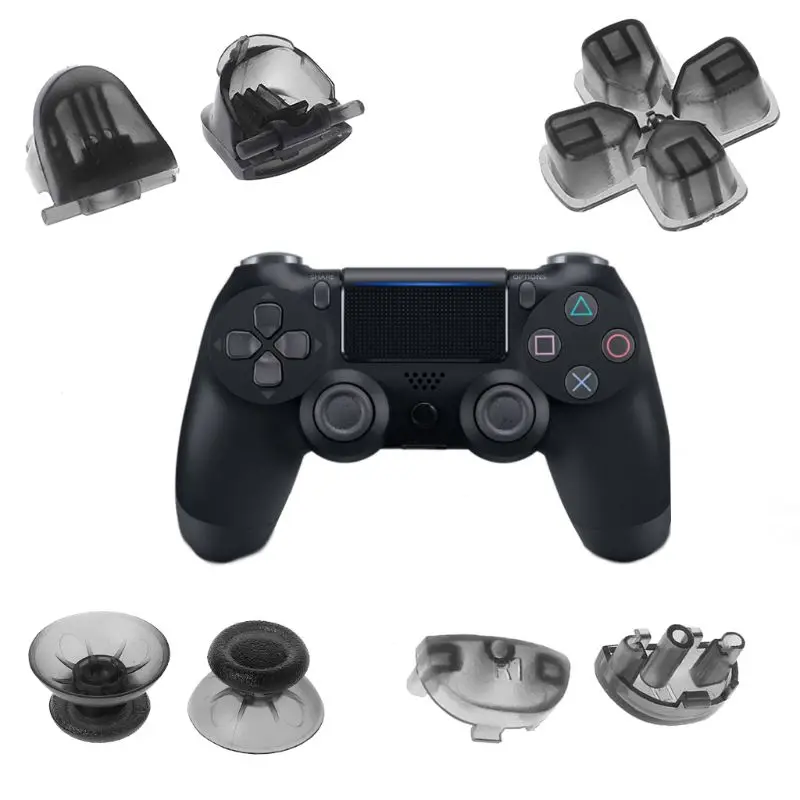 Полный кнопки Mod комплект для Sony Игровые приставки 4 PS4 контроллер R2 L2 R1 L1 триггер аксессуары для видеоигр