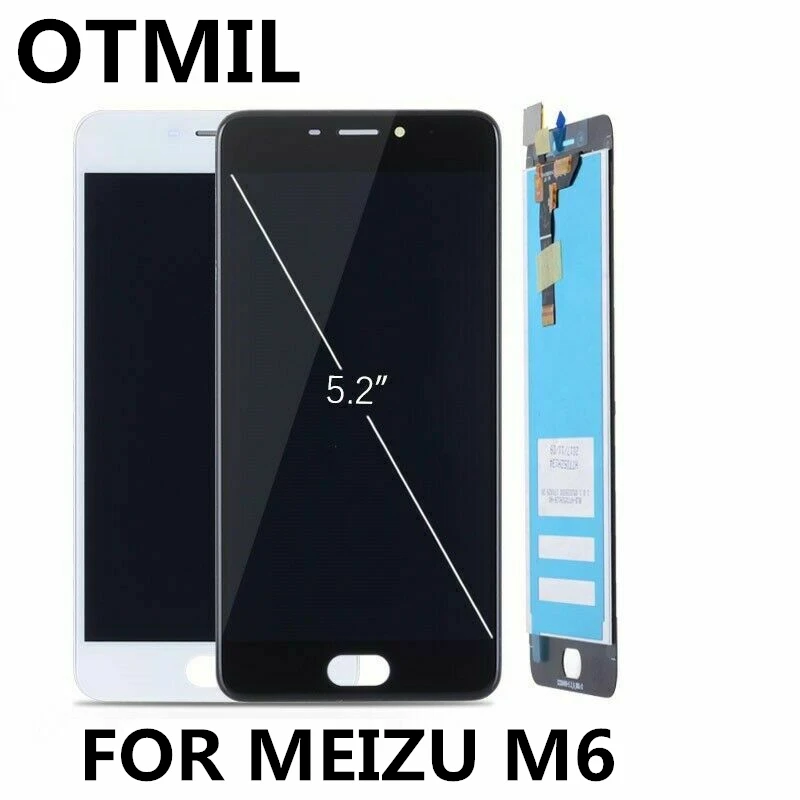 

Original 5.2" LCD For MEIZU M6 LCD Display Touch Screen with Frame Digitizer For Meizu M6 Display M711H M711M M711Q LCD Replace