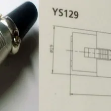 3 P Женский сбалансированный XLR Женский манекен головы YS-129 микрофон YongSheng и