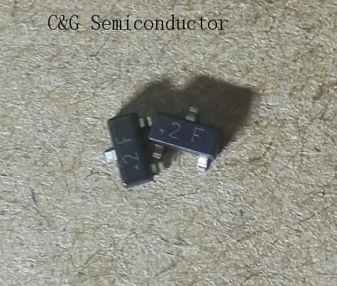 

100PCS MMBT2907ALT1G MMBT2907 2F SOT-23 Transistor