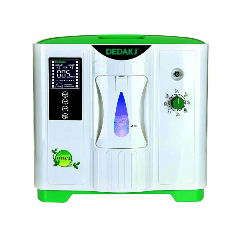 

DEDAKJ DDT-2A Portable Oxygen Concentrator Generator Oxygen Making Machine Home Adjustable Air Purifier High Purity AC 220V/110V