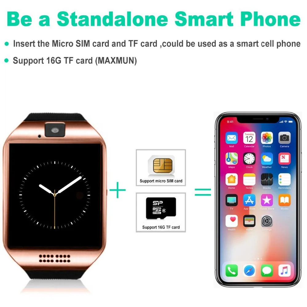 q18 smartwatch waterproof