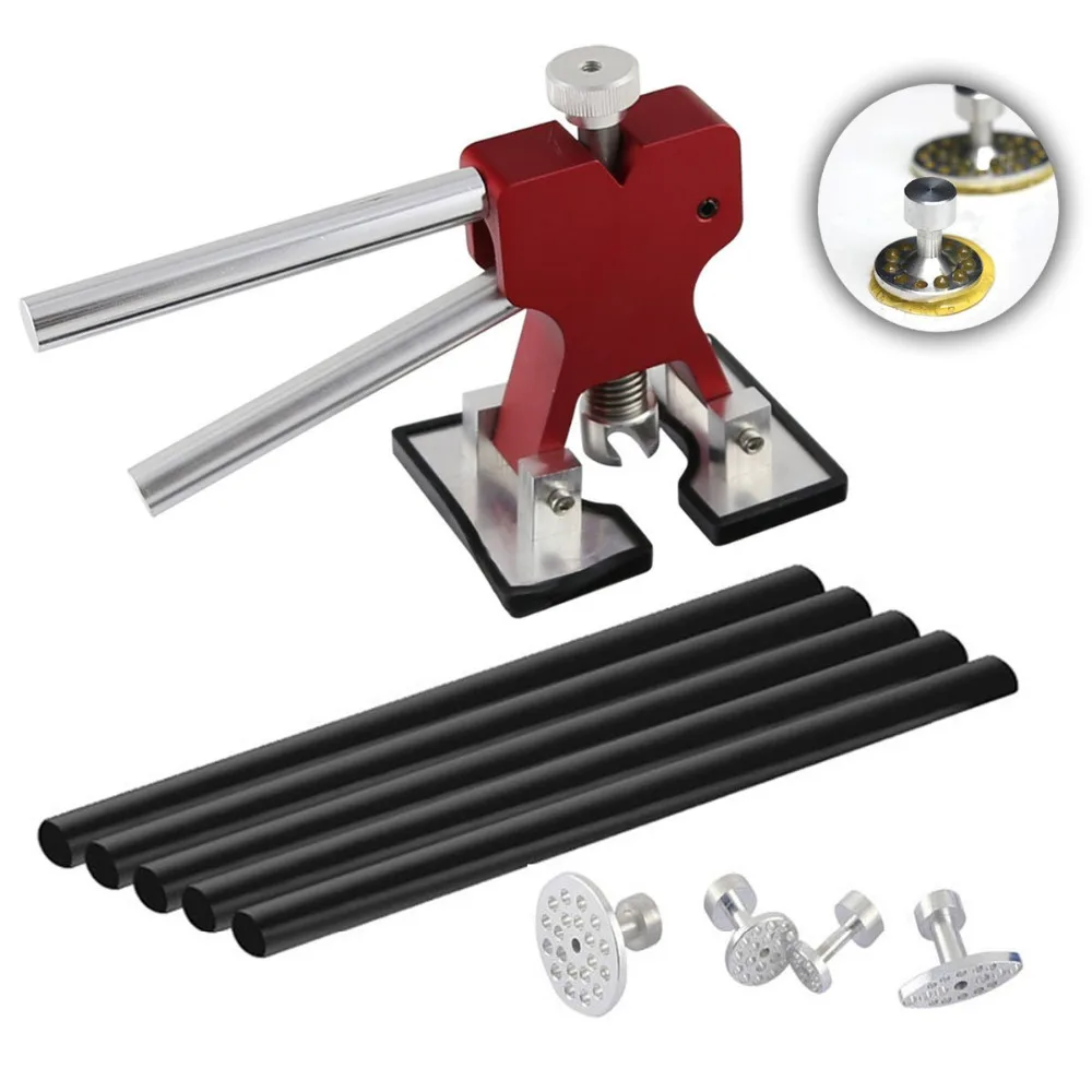 WHDZ Paintless Dent Removal Repair Tool Kits Dent Lifter Car Hail