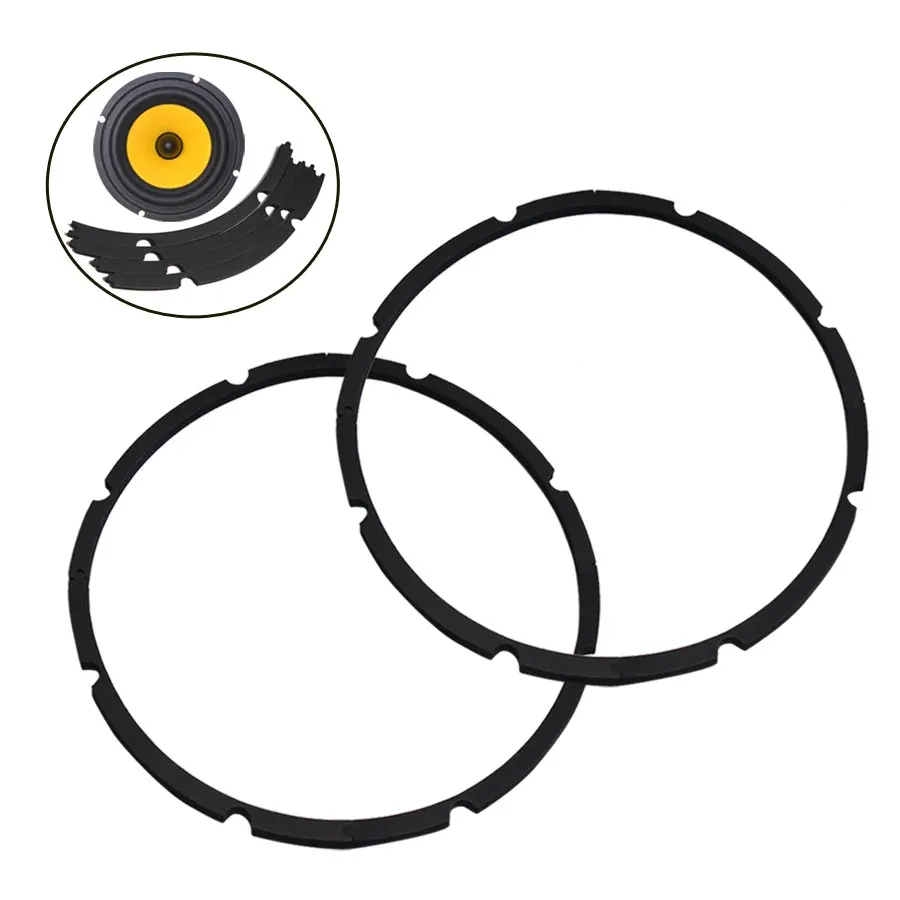 

2Pcs 12 INCH Woofer Speaker Foam Speaker Pad 8-hole Speaker Repair accessories DIY Sponge Side Edge Speaker Shell