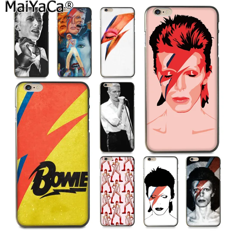 Модный чехол MaiYaCa Дэвид Боуи для iphone SE 2020 11 pro 8 7 66S Plus X 5S XS XR MAX|Бамперы| |
