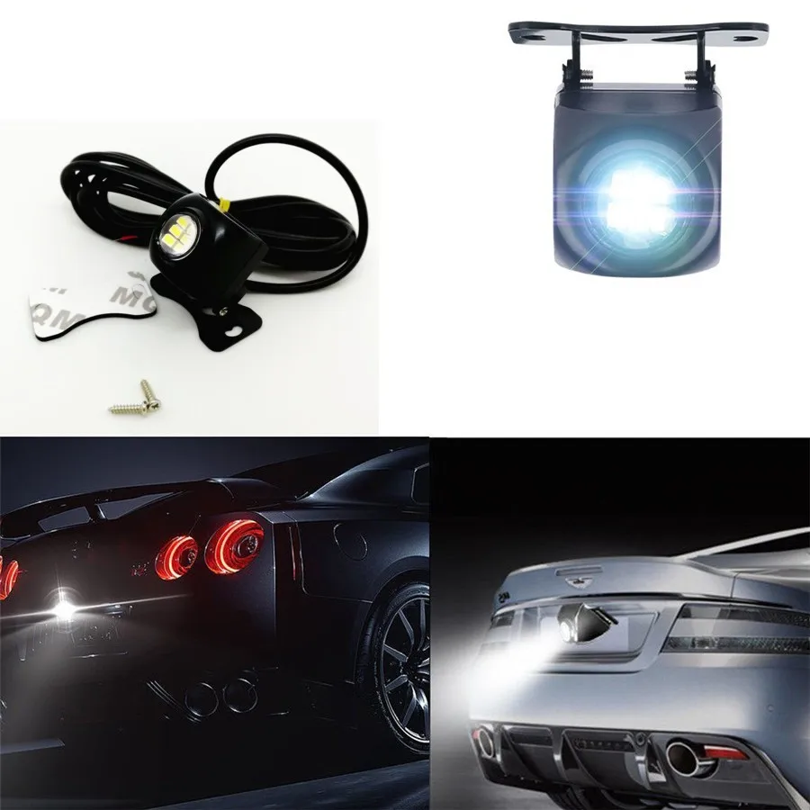 

Krator Universal Super Bright 3020 6LED Auxiliary Reverse Lights Backup camera Illumination Car Reverse Light Waterproof