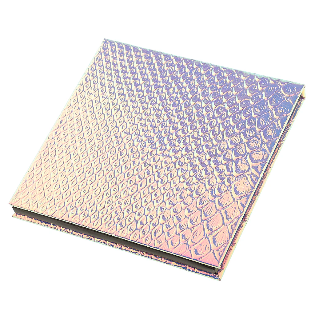 

2 Pieces Fashion Color Empty Magnetic Palette Container Organizer Box for Eyeshadow Powder Blush Makeup