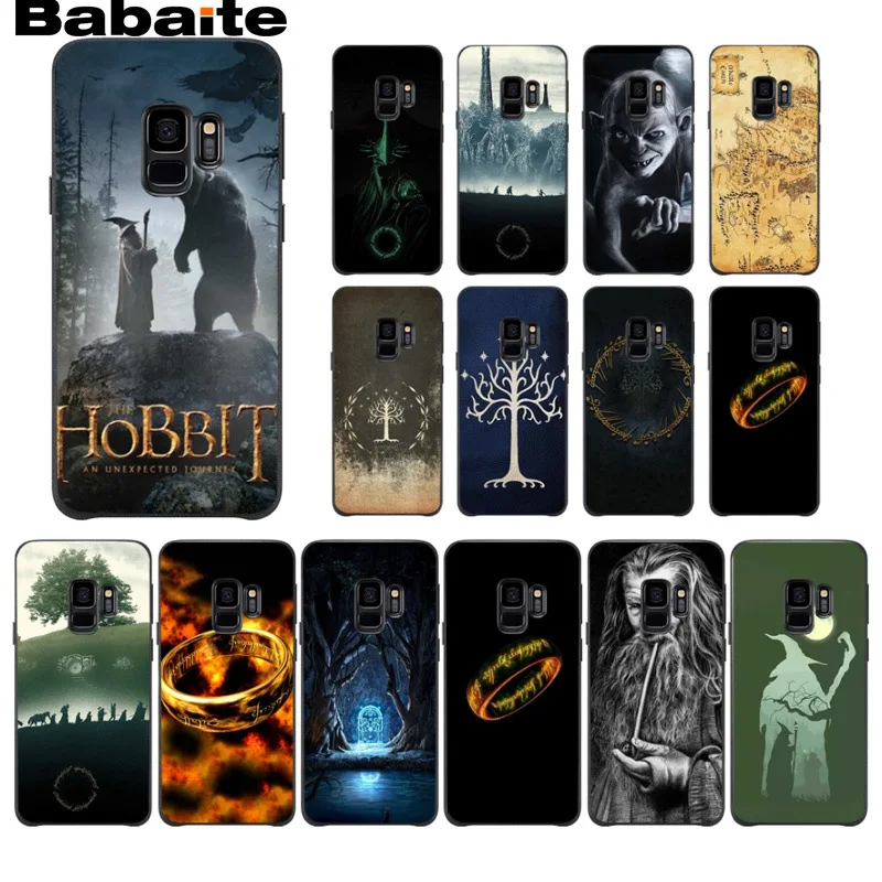 

The Lord of The Rings The Hobbit Shell Phone accessories Case For Samsung Galaxy s7 s6edge s9 s8 plus note 8 note9 cases Babaite