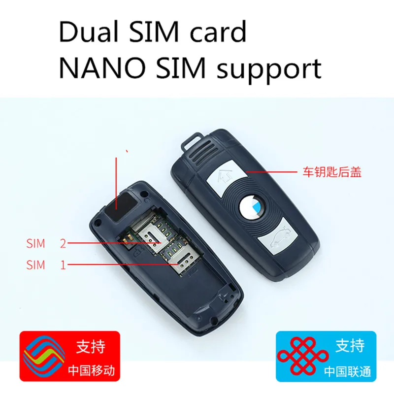 Taiml X6 мини сотовый телефон Автомобильный ключ самый маленький Bluetooth