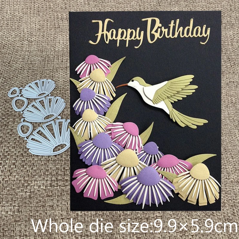 

New Design Craft Metal Cutting Die cut dies new 6pcs flower decoration scrapbooking Album Paper Card Craft Embossing die cuts