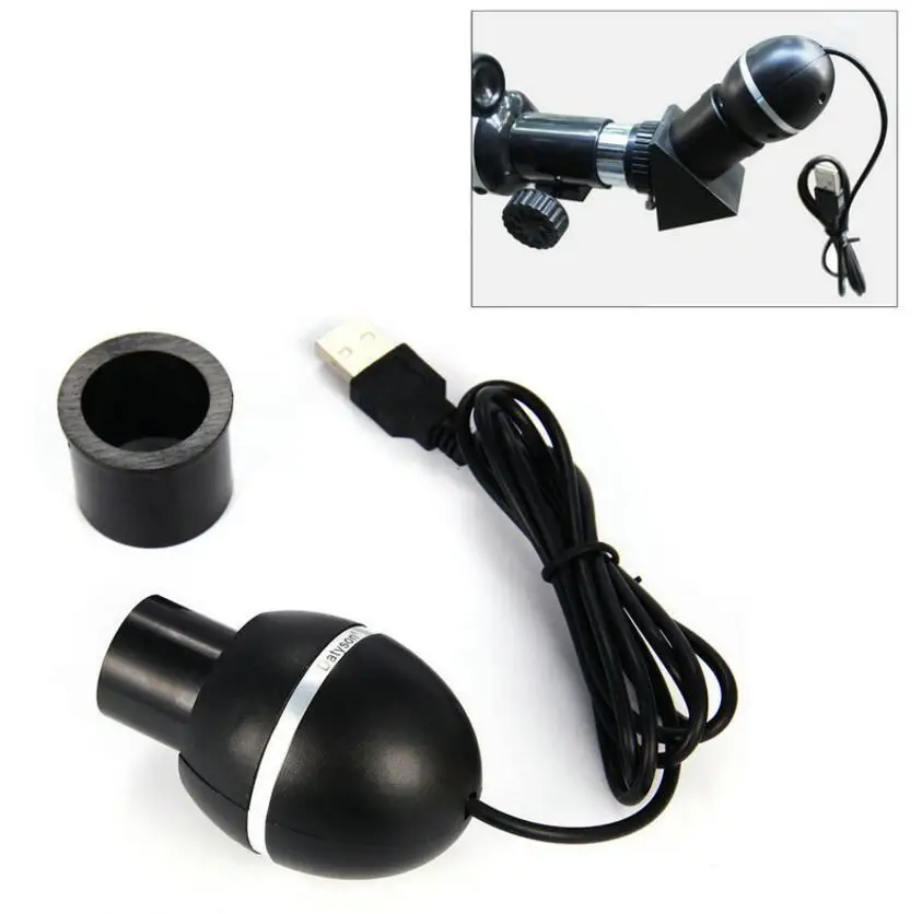 1.25" 0.3MP CMOS Smart USB Digital Telescope & Microscope Camera Electronic Eyepiece
