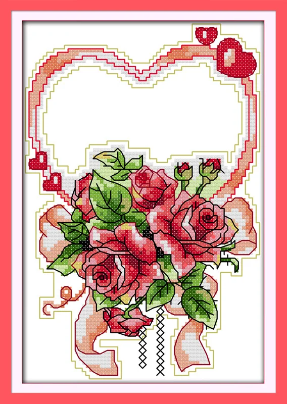 Aliexpresscom  buy photo frame 12 embroidery floss counted cross Aliexpresscom  buy photo frame 12 embroidery floss counted cross