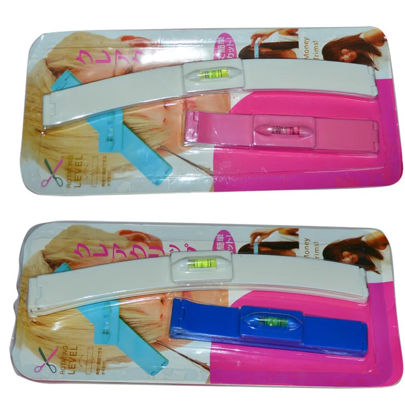 

1 Set New Women Girl Hair Trimmer Fringe Cut Tool Clipper Comb Guide For Cute Hair Bang Level Ruler Hair Accessories