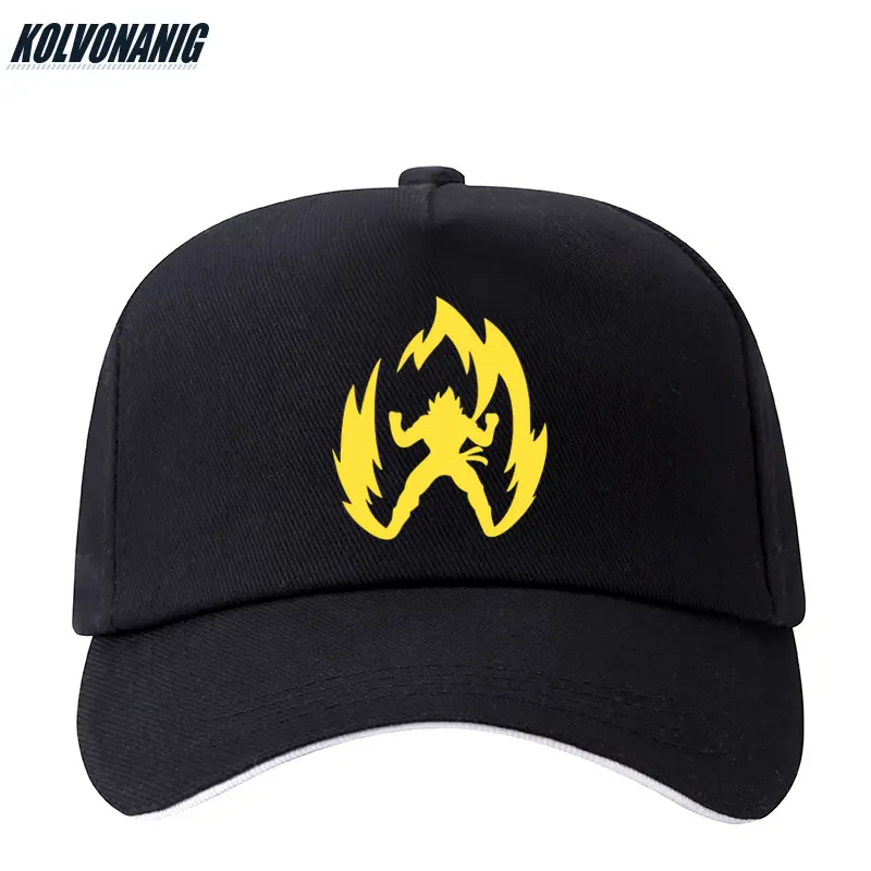 

High Quality Anime Dragon-Ball Super Saiyan Print Baseball Caps Men&Women Hip Hop Ajustable Snapback Cotton Cap Trucker Dad Hats