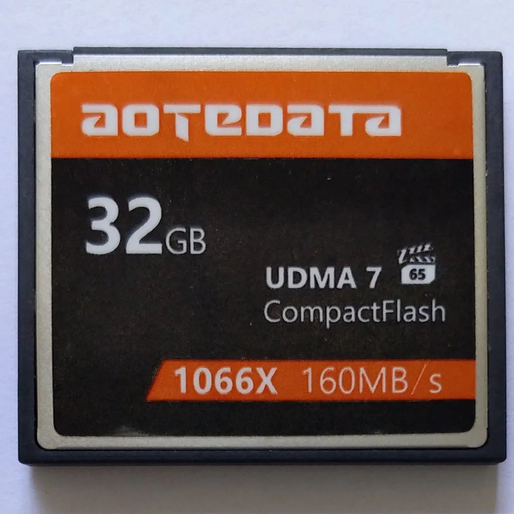 Aotedata 1000x Vente Flash Compact Industriel Cf 32gb 64gb 128gb