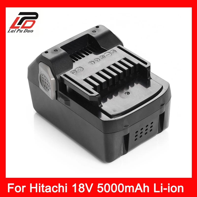 Сменный литий-ионный аккумулятор 18 в 5000 мАч для Hitachi: DS18DSAL 326241 BSL1830 DH18DSL 326240 UB18DSL