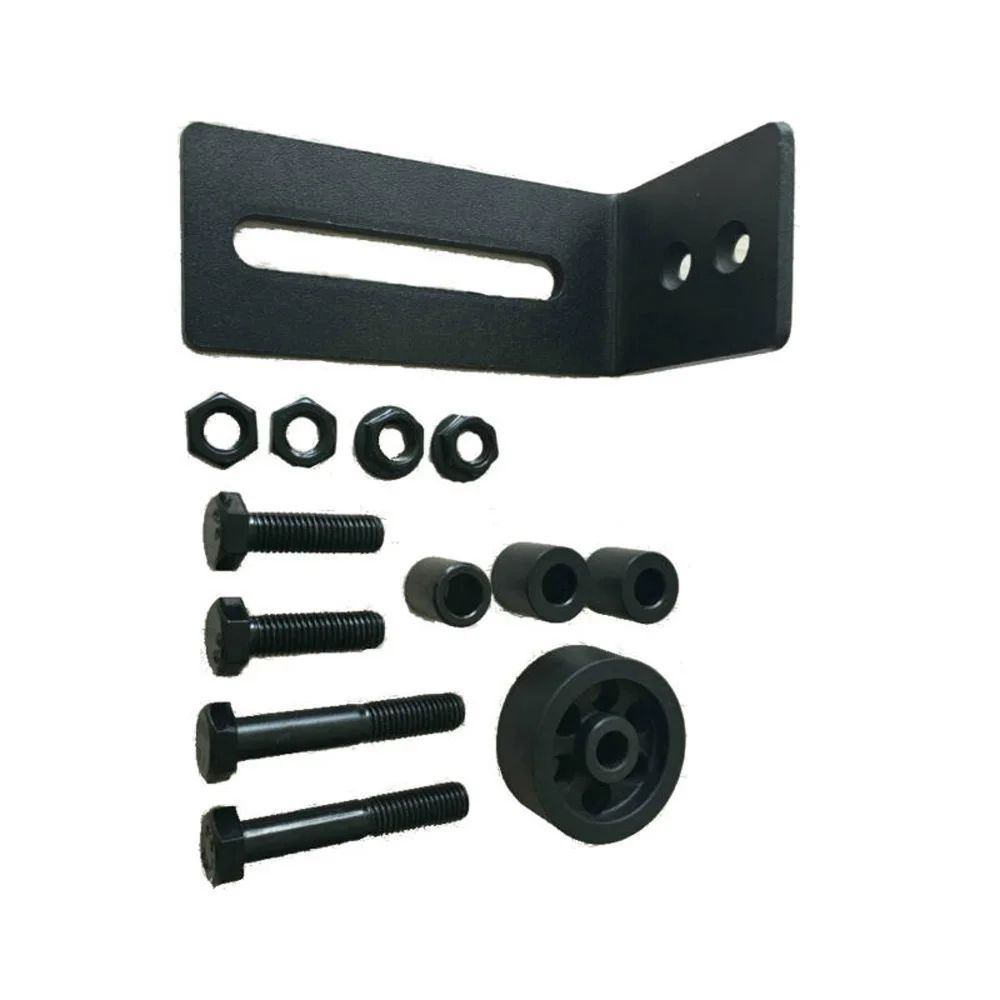 

8pcs/set Door Wall Mount For Barn Doors Floor Guide Stay Roller Adjustable Carbon Steel High Quality
